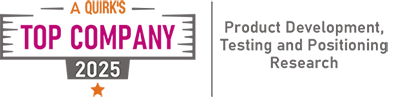 A Quirk's Top Company in Product Development, Testing, and Positioning Research